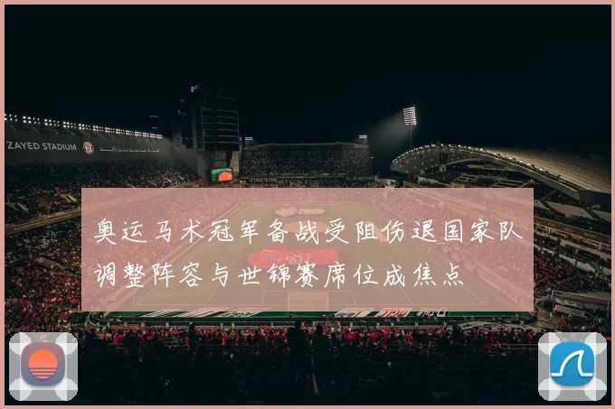 奥运马术冠军备战受阻伤退国家队调整阵容与世锦赛席位成焦点